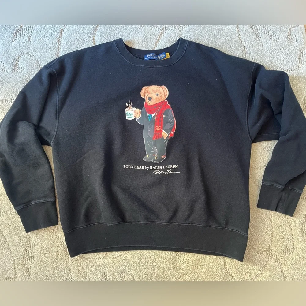 Ralph Lauren Polo Bear Sweatshirt - Picture 2 of 3